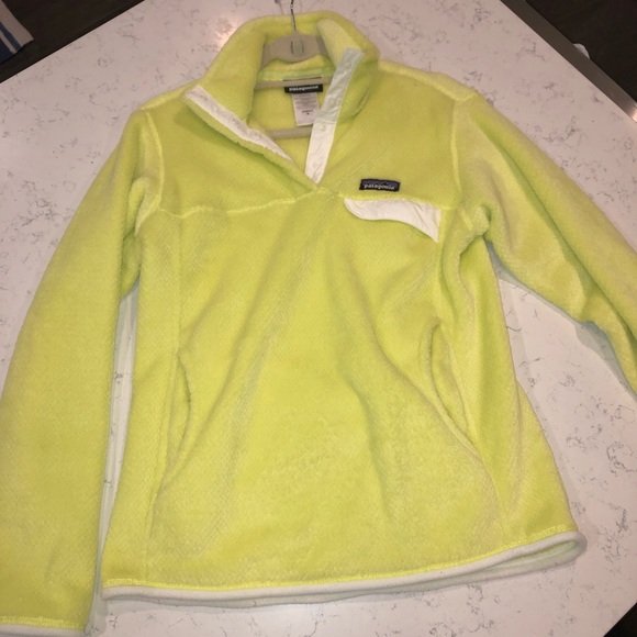 Patagonia Synchilla Yellow Snap T Pullover-EUC!! - Picture 6 of 7